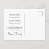 1960s Hippie Flower Power Retro Nieuw adres Aankondigingskaart (Achterkant)