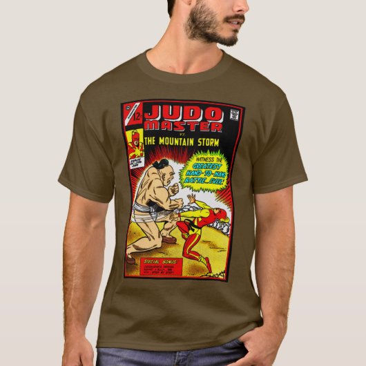 1960's JUDO Master Comic T-Shirt (Voorkant)