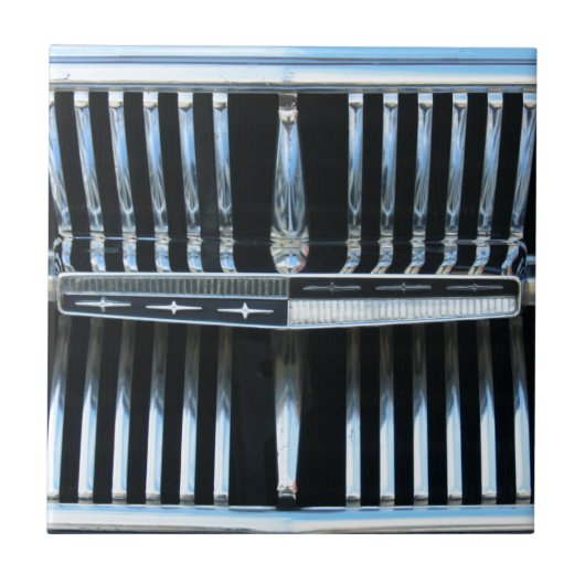 1960's Klassieke Mercury Grill Tegeltje (Voorkant)