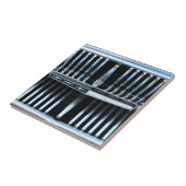 1960's Klassieke Mercury Grill Tegeltje (Zijkant)