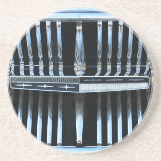 1960's Klassieke Mercury Grill Zandsteen Onderzetter (Voorkant)