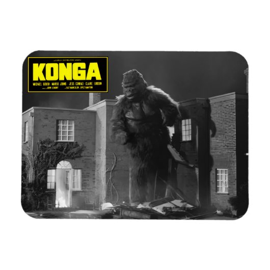 1960's KONGA Magneet (Horizontaal)
