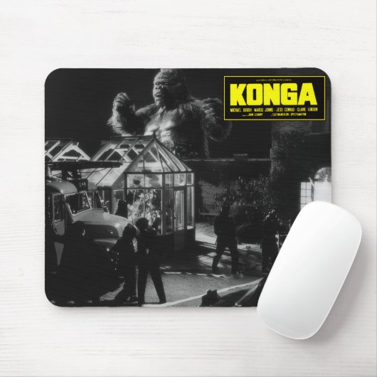 1960's KONGA Mousepad Muismat (Met muis)