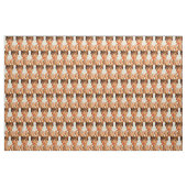 1960s lipstick lady print stof (Yard (91,4 cm))