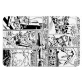 1960's "NEMESIS" Action Comic Strip Magnet Magneet (Horizontaal)