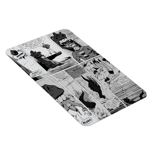 1960's Nemesis Funny Strip Magnet Magneet (Rechterzijde)