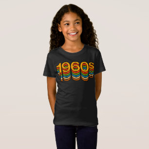 1960s Retro Esthetische Moderne Favoriete Decenniu T-shirt