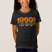 1960s Retro Esthetische Moderne Favoriete Decenniu T-shirt (Voorkant)