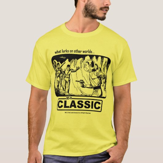 1960's SCI-FI Classic Graphic T-Shirt (Voorkant)
