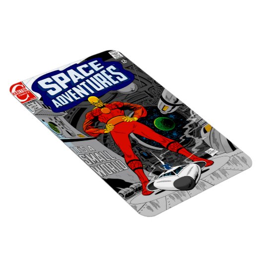 1960's 'SPACE Adventures' Magnet Magneet (Rechterzijde)
