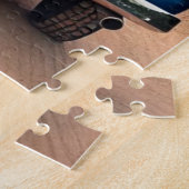 1960s Trucks Rijden op een Dirt Road Custom Names Legpuzzel (Zijkant)