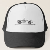 1961 1962 Chevrolet Corvette Trucker Pet (Voorkant)