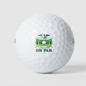 1961 60e verjaardag Golf Lover Golfballen (Voorkant)