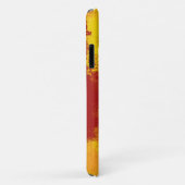 1961 Abstracte iPhone Case (Achterkant/rechts)