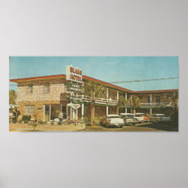 1961 Blake Motel ~ Myrtle Beach, SC Poster