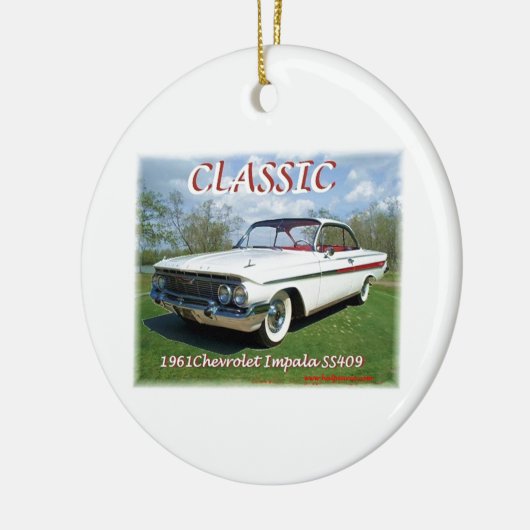 1961_Chevrolet_Impala Keramisch Ornament (Links)