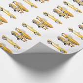 1961 Corvette C1: Cadeaupapier (Hoek)