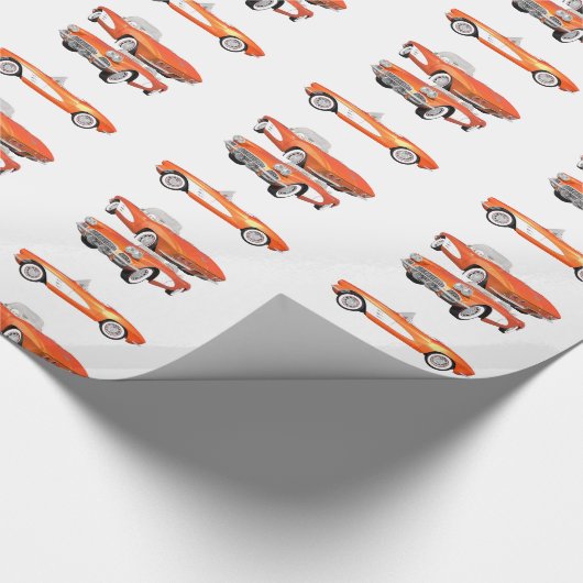 1961 Corvette C1: Cadeaupapier (Hoek)