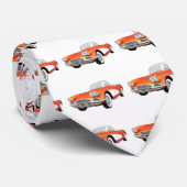 1961 Corvette C1: Oranje finish: Stropdas (Opgerold)