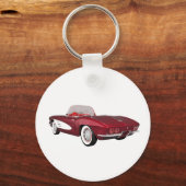 1961 Corvette C1: Snoep Apple Finish: Sleutelhanger (Voorkant)