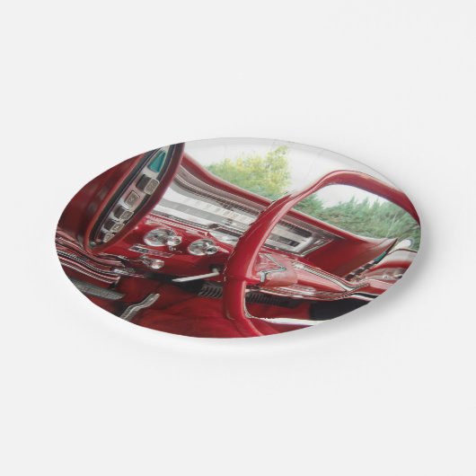 1961 Dodge Lancer Dashboard Papieren Bordje (Gekanteld)