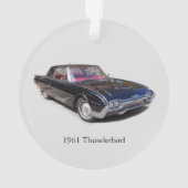 1961 Dondervoed acrylsiermiddel Ornament (achterkant)