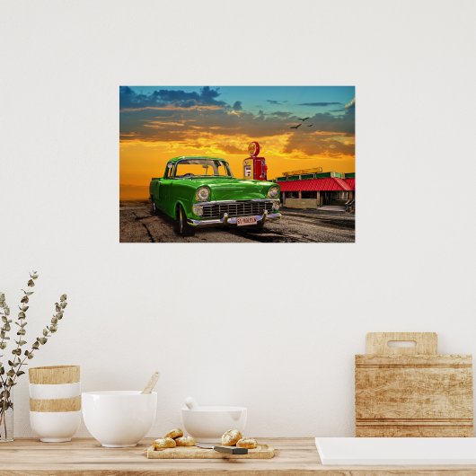 1961 EK Holden Ute Poster (Keuken)