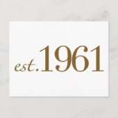 1961 (geboortejaar) briefkaart (Voorkant)