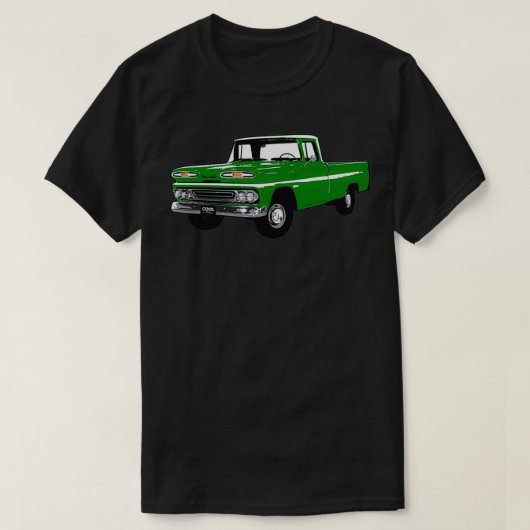 1961 Green C Truck T-shirt (Design voorkant)