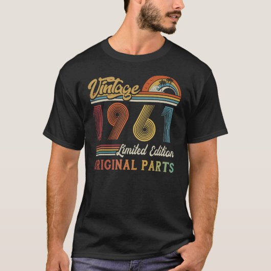 1961 Limited Edition Original Parts T-shirt (Voorkant)