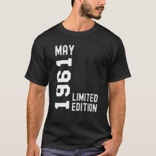 1961 May Happy Birthday Party T-shirt