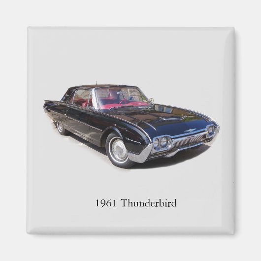 1961 Thunderbird magnet (Voorkant)