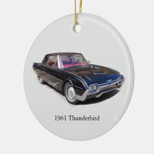 1961 Thunderbird ornament (Links)