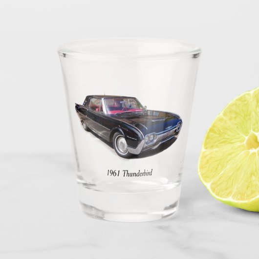 1961 Thunderbird shot glass Shot Glas (Voorkant)
