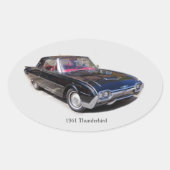 1961 Thunderbird sticker (Voorkant)