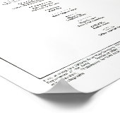 1961 U.S.G.S. Fysieke Kaart van de maan Poster (Hoek)