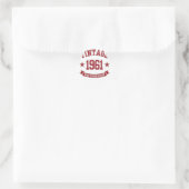1961 Vintage met een volmaakte Sticker (Tas)