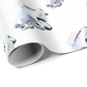 1961 Witte korvet Cadeaupapier (Rol Hoek)