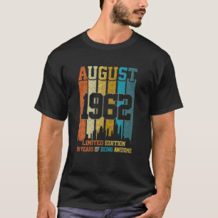 1962 59 jaar oud in augustus 1962 59e t-shirt