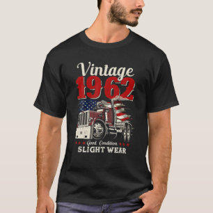  1962 60e verjaardag Trucker 60 jaar oude tr T-shirt