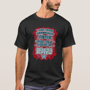 1962 60e verjaardag van de Legendary Genius T-shirt
