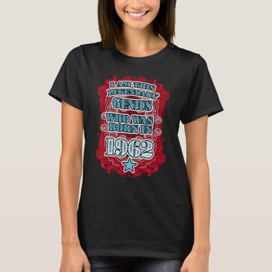 1962 60e verjaardag van de Legendary Genius T-shirt (Voorkant)