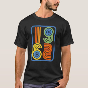 1962 60ste verjaardag van de vrouw van Gift Husba T-shirt