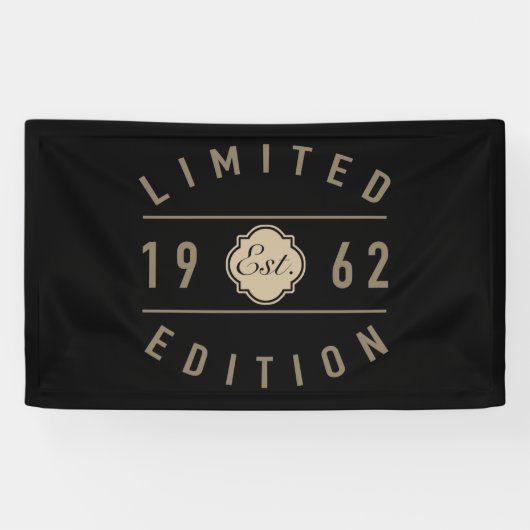 1962 60th Birthday Limited Edition Spandoek (Horizontaal)
