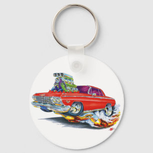 1962-63 Impala Red Car Sleutelhanger