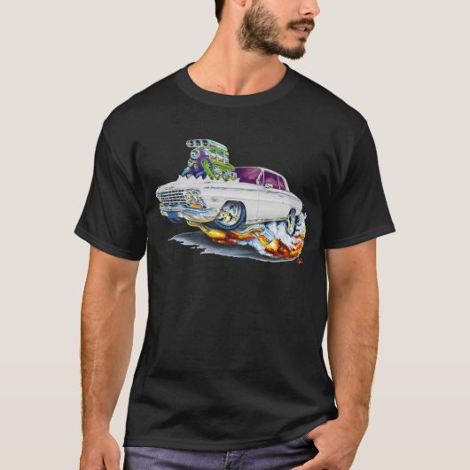 1962-63 Impala Witte auto T-shirt (Voorkant)