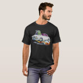 1962-63 Impala Witte auto T-shirt (Voorkant volledig)