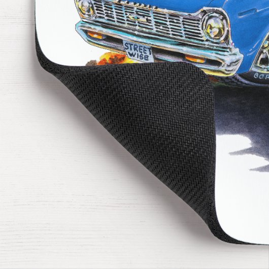 1962-65 Nova Blue Car Muismat (Hoek)