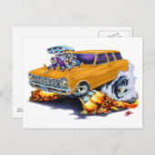 1962-65 Nova Oranje Wagon Briefkaart (Voorkant / Achterkant)