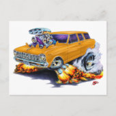 1962-65 Nova Oranje Wagon Briefkaart (Voorkant)